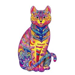 Beautiful Cat Image Wooden Puzzle