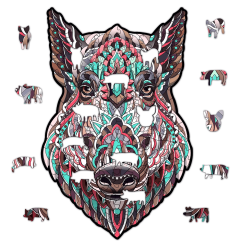 Pig Image Wooden Puzzle